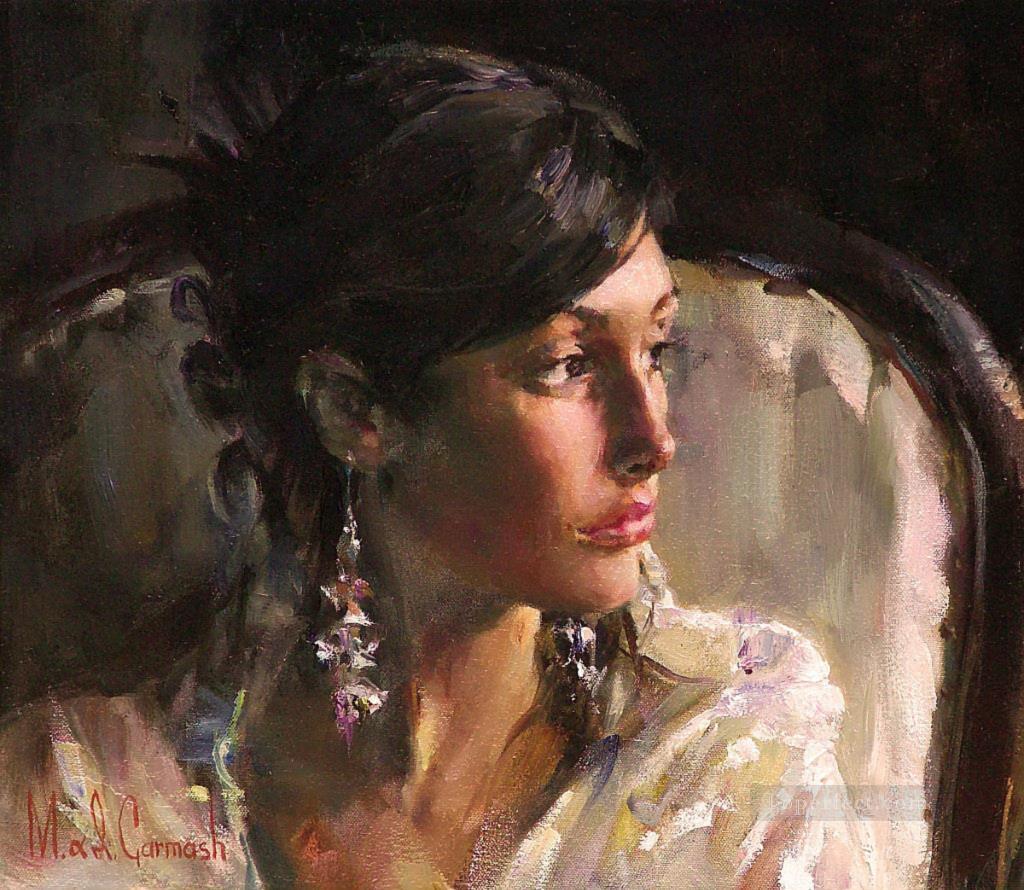 Chica guapa MIG 31 Impresionista Pintura al óleo